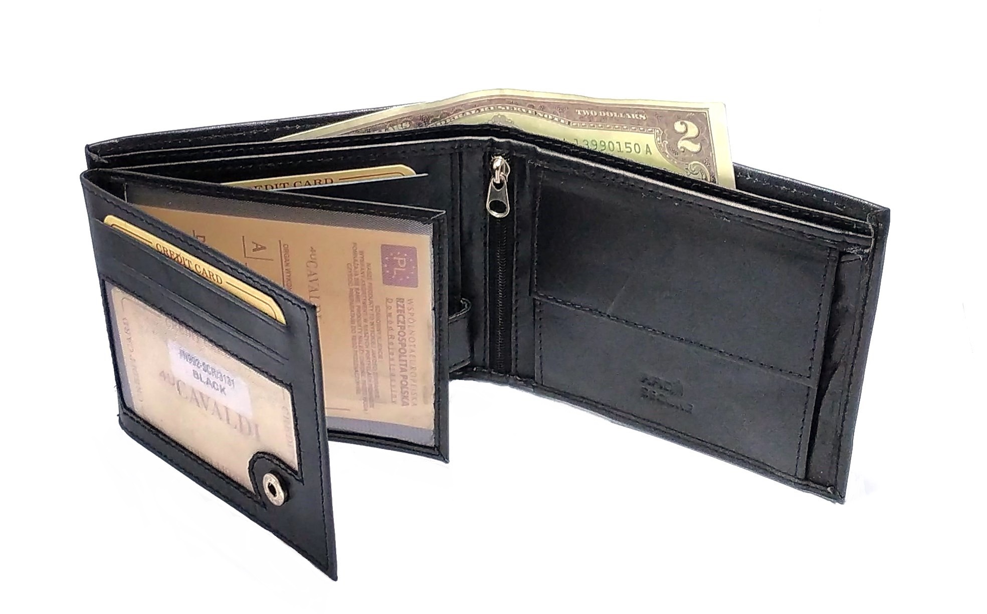 Кошелек мужской Cavaldi N992-SCR-CAVALDI BLACK Кошелек мужской Cavaldi N992-SCR-CAVALDI BLACK